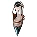 Miu Miu Women's Python Leather High Heel Slingbacks Pumps Shoes US 5...