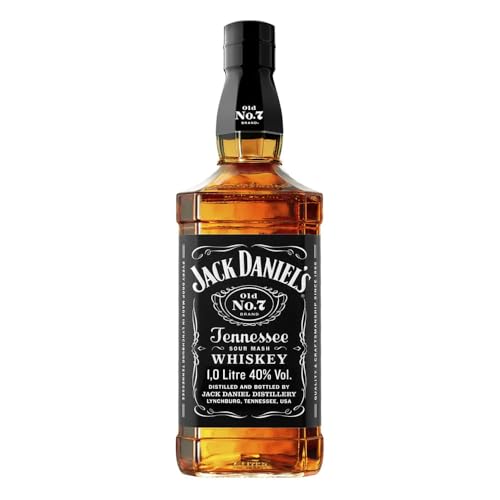 Jack Daniel's, Whiskey Tennessee, Old No. 7, 1L, 2 Unidades