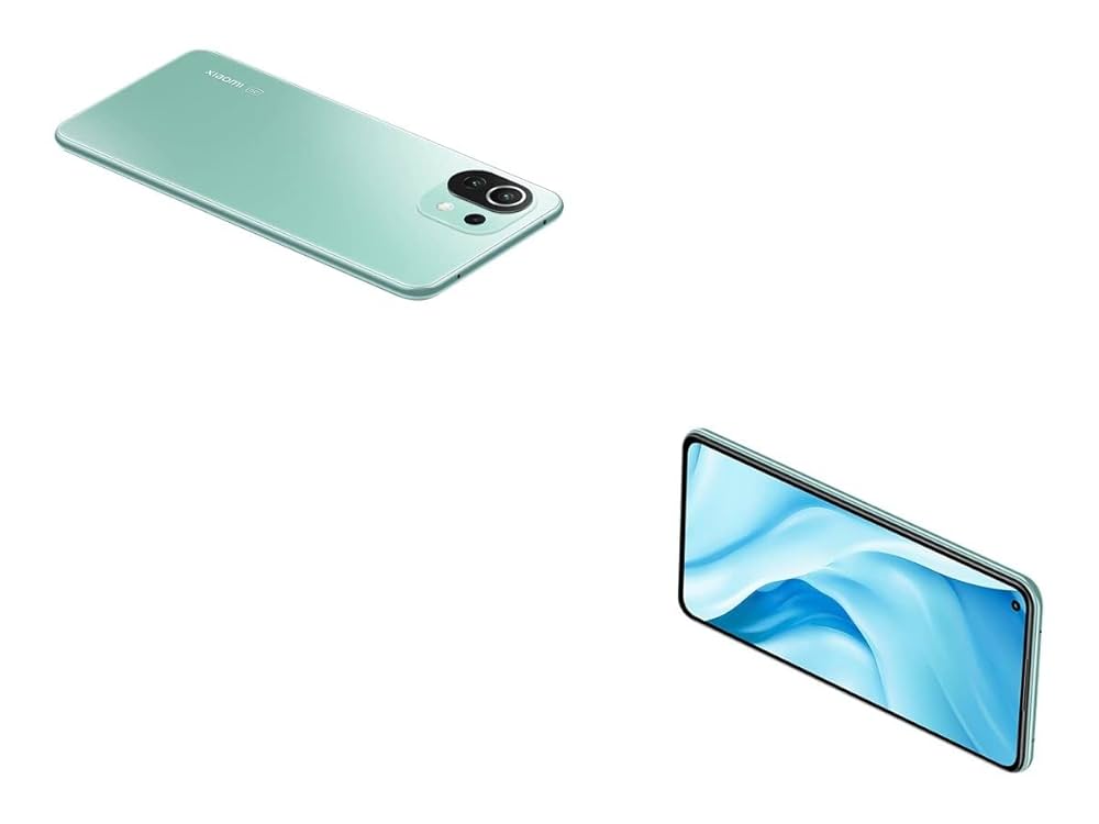 Xiaomi Mi 11 Lite 5G ミントグリーン6GB + 128GB ANDROID - Xiaomi Mi 11 Lite 5G Mint Green SIMフリー お