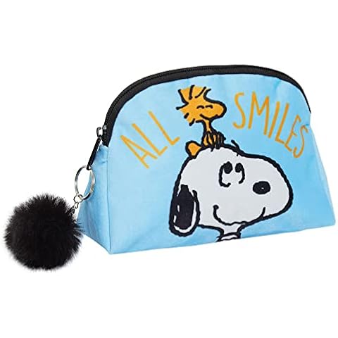 Plush Snoopy Make Up Bag for Women Peanuts Cosmetic Toiletries Bag Pencil Case Cover