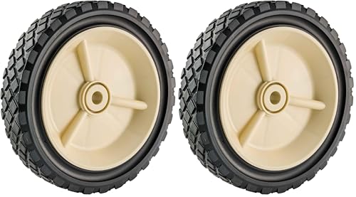 Tente 09259 - Roue pour Tondeuse de Jardin - en polyéthylène - Diamètre 175 mm/Épaisseur 38...