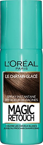 Spray Magic Retouch para retoque de raíz instantáneo, castaño, 75 ml, de L 'Oréal Paris