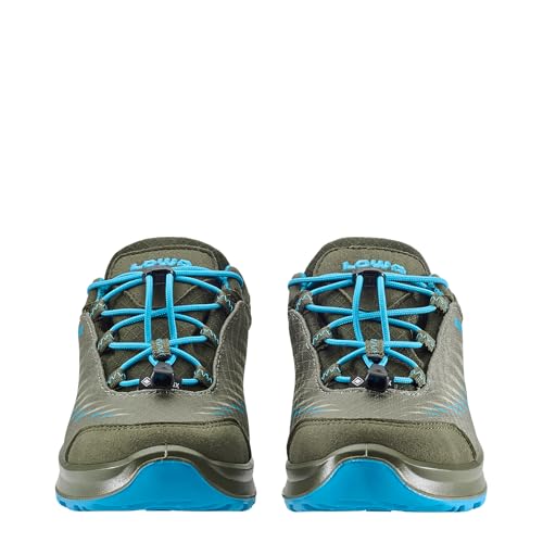 LOWA ZIRROX II GTX LO JR Low Shoe, Olive Skyblue, 13 Little Kid3