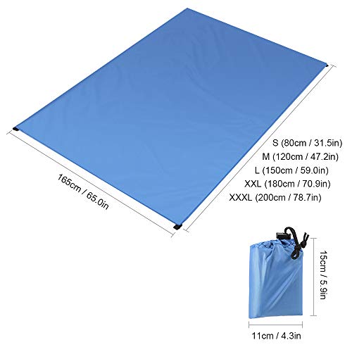 Bolso exterior impermeável leve de pouco peso da folha da esteira da esteira do piquenique do cobert