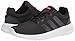 adidas Men's Lite Racer CLN 2.0 Running Shoe, Black/Carbon/Solar Red, 10