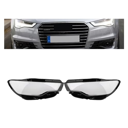 Cache phare avant gauche transparent Audi A6 C7 2013 2014 2015 optique vitrage
