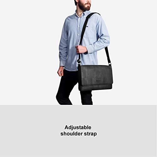 Corkor CK148P Cork Messenger Bag For Men – Men’S Bag - Vegan Leather – Cruelty Free – Eco Friendly thumb #2