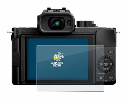 brotect Anti-Glare Glass Screen Protector Matte compatible with Panasonic Lumix DC-G100D - Anti-Scratch 9H Protection Film