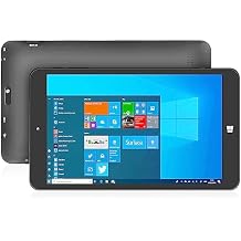 8 Inch Windows 10 Tablets, Quad Core CPU 64GB Storage 128GB Expand PC Windows Tablet Computer, 1280 x 800 IPS HD Touchscreen, WiFi, 4000mAh Battery, Bluetooth 4.0