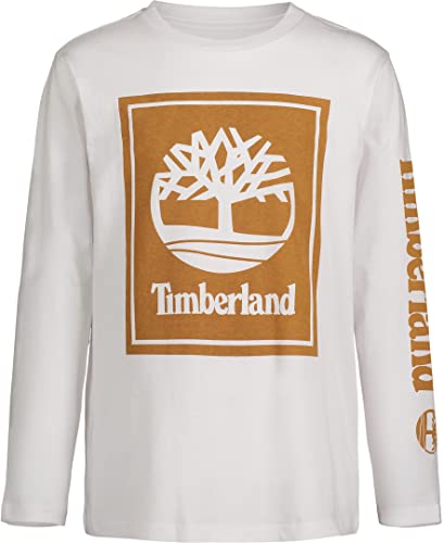 Timberland Boys' Long-Sleeve Crew Neck T-Shirt