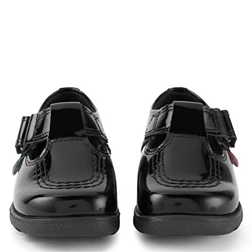 Kickers Fragma T-Bar Infants Shoes Black3