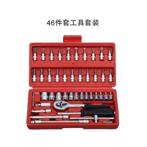 Kit de carraca con 172 piezas para reparación de autos miniatura 3