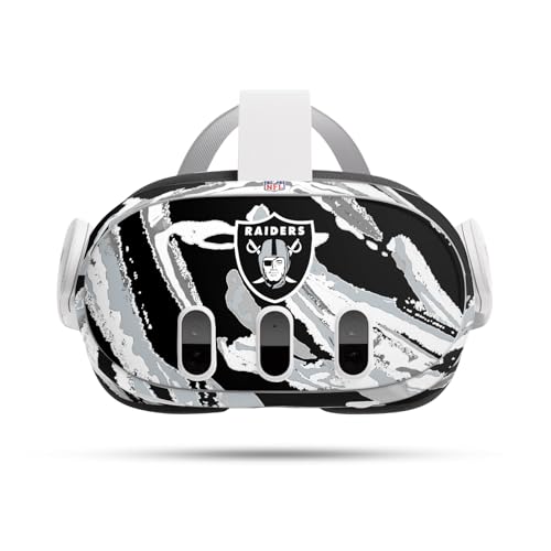 Autocollant Meta Quest 3 Las Vegas Raiders Vinyle Anti-Rayures NFL