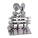 NOVICA Recycled Auto Parts Romantic Metal Sculpture, 4.7
