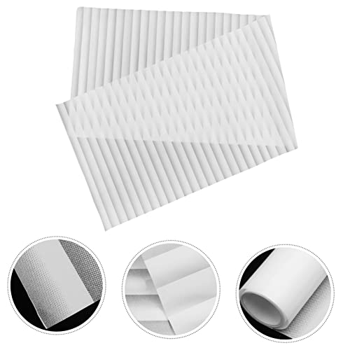 Película adhesiva para ventana con patrón de persianas blanca miniatura 6