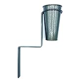 Ground Mount 204 Silver Flower Display with Vase