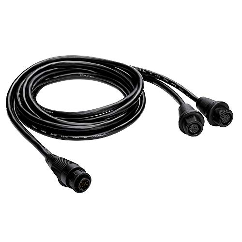 SupplyMount 720108-1 - Aftermarket Replacement 14-M360-2DDI-Y - MEGA 360 and 2D MDI 14-Pin Y-Cable Compatible with Humminbird