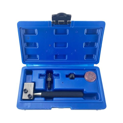 shpuuyy Kit para Reparación de Línea de Freno | Equipo Manual de Mantenimiento Automotriz - Abocardador de Tubo de Cobre para Freno de Auto | para profesionales entusiastas técnicos garaje taller