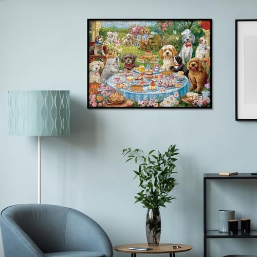 Ideabazar Funny Dog Puzzles For Adults, Dog Jigsaw Puzzle 1000 Piece thumb #7