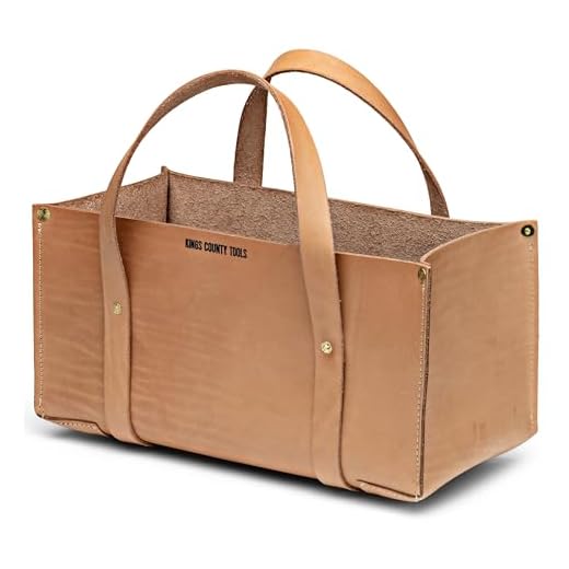 Kings County Tools Leather Tote Bag