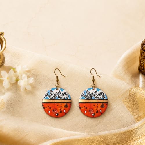 Image of Boho Ethnic Earrings Collection for Women - Colorful Tassel, Hoop, Stud, Drop, Chandelier & Huggie Styles Inspired by Festival Fashion