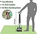 ienjoyed Dog Pooper Scooper for Large Medium & Small Dogs Heavy Duty,Long Handled Dog Poop Scooper for Grass,Durable Dog Poop Pick Up Tool (Dark Green)