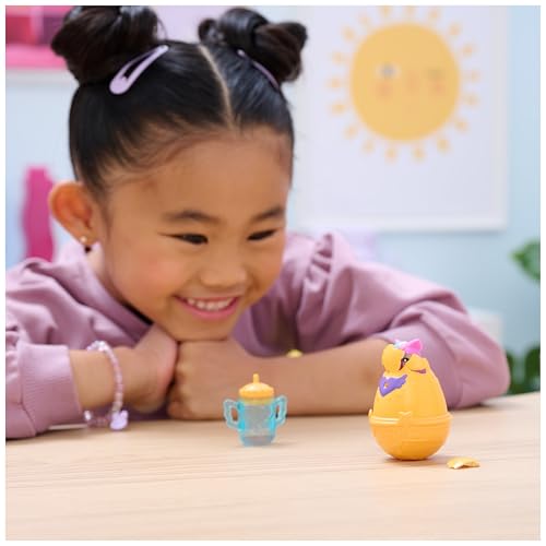 HATCHIMALS ALIVE - Pack de 1 Hatchimals + Biberon - Oeuf 1 Figurine À Collectionner Et 2 Accessoires - A Faire Eclore Avec De L'Eau - Thème Bébé - Jouet Enfant 3 Ans et + - Modèle Aléatoire