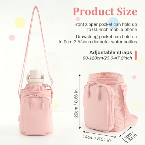 Image of PALAY Crossbody Phone Bags for Women Small Multifunctional Mobile Pouch Sling Bags for Girls Travel Cell Phone Purses Pouch Sport Shoulder Bag