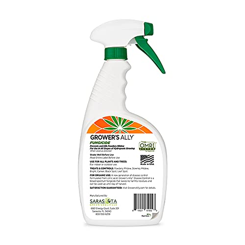 Grower's Ally Fungicide Spray for Plants Plant Fungicide Treatment