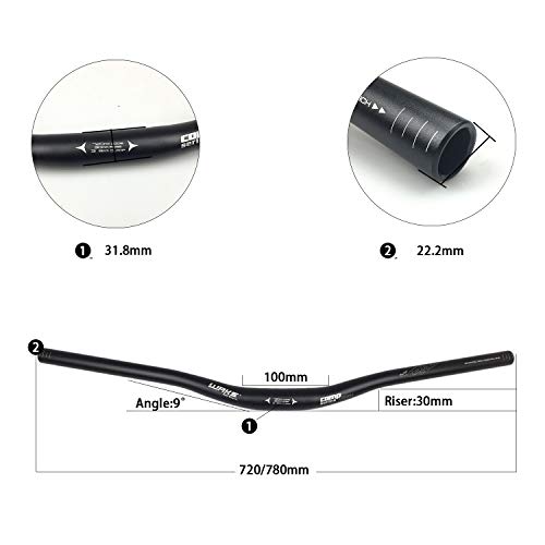 La mejor comparación de Manillar mtb aluminio los 10 mejores. 11 Imagen adicional