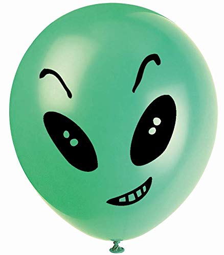Amscan Jumbo Folienballon 'Alien Raumschiff' – Großer Partyballon Für Weltraum-Mottopartys