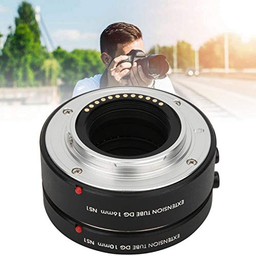 Yunir 10mm + 16mm Aluminiumlegierung Makroobjektiv Adapterring Automatischer Fokus Verlängerungsrohradapter für Nikon 1…