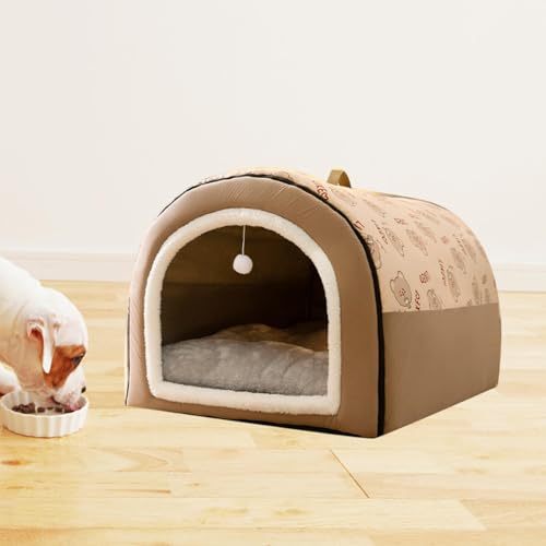 Image of SECRET DESIRE Pet Cat Dog House Cozy Dog Tent Pet Shelter for Puppy Small Dogs Indoor Cats