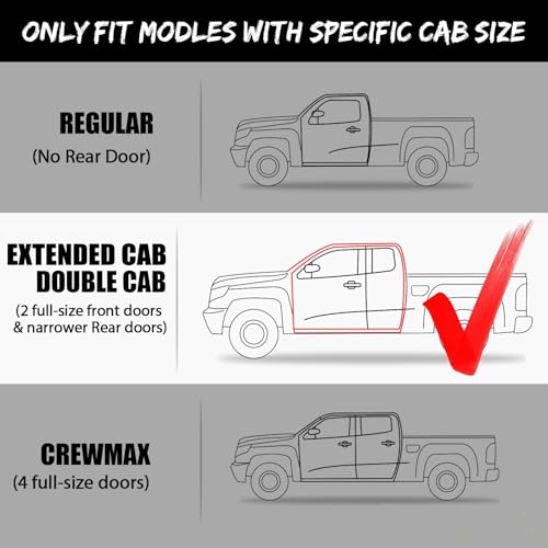 Estribos para Sierra 2500HD/3500HD Extended Cab 2020-2025 miniatura 5