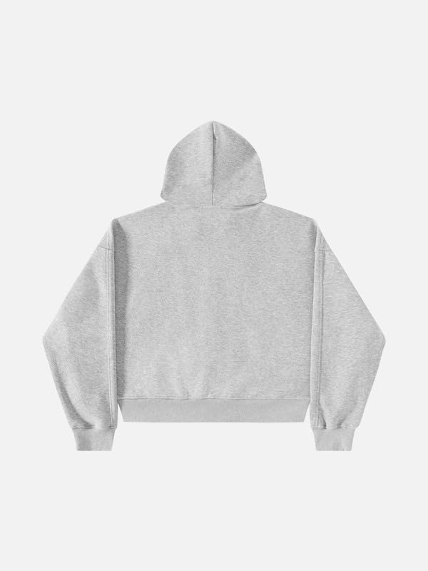 Aelfric Eden Basic Hoodie męska bluza z kapturem z zamkiem błyskawicznym, damska sportowa bluza z kapturem w stylu vintage, z długim rękawem, zapinana na zamek błyskawiczny, streetwear