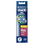 Oral B Floss Action Replacement Electric Toothbrush Head, Pack of 4