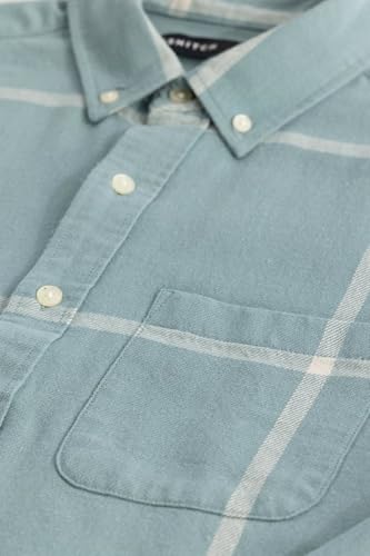 Image of SNITCH Aquamarine Checks Shirts