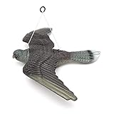* Protege su jardín y cultivos de las plagas, animales y roedores.La celebración de este cebo posado en su patio va a asustar a los pájaros, conejos y roedores sin herir a ellos.