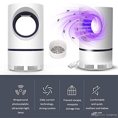 Image of Mosquito-Lamp-International-Eco-Friendly-Bug-Zapper-Electric-Mosquito-Lamp-Dual-Mosquito-Zapper-Lamp-Indoor-Insect-Trap-Portable-Killer