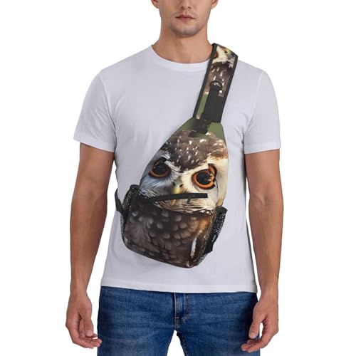 Bolso Cruzado de Pecho para Hombre Negro miniatura 7