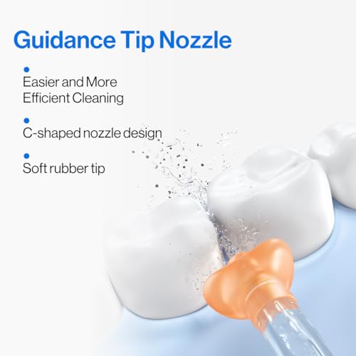 Hydropulseur portable usmile C10 élimine les résidus interdentaires bleu - 7