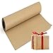 Braun Kraftpapier Kraftpapier Rolle für Handwerk, Kunst, kleine Geschenkverpackung, Verpackung, Post, Versand, Stauholz und Paketl(45cm x 30m )