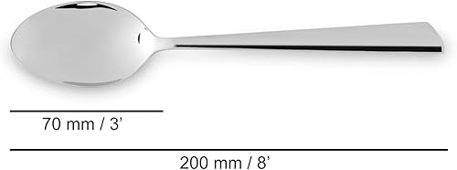 Miniatura 2 de ARCOS Cuchara de Mesa 8" - Monoblock de una pieza - Acero Inoxidable Nitrum y Hoja de 7.874 in. 1.83 oz. Mango ergonómico POM Polioximetileno. Serie