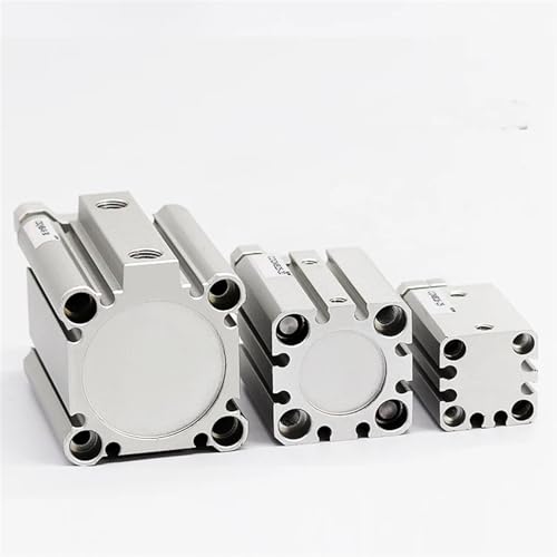 Vérin pneumatique compact CQMB16 pour la maintenance de trieuses de colis - 3