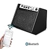Coolmusic DM20 20W Bluetooth Personal Monitor Amplifier Electric Drum Amplifier Speaker,Keyboard Speaker with USB Interface(Including E-Drum Noise-Reduction Cable) (Black) #4
