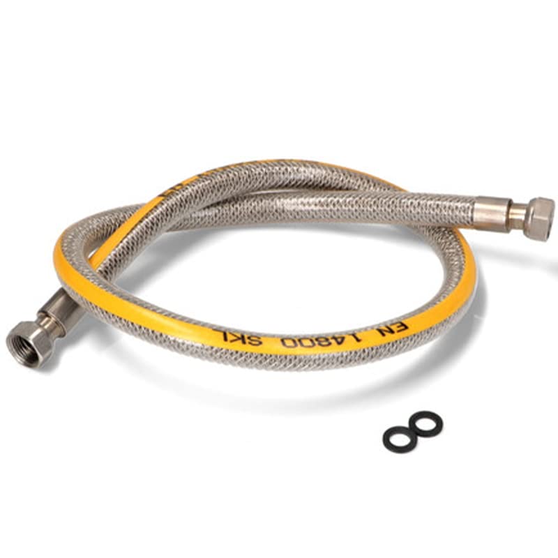 Tube à gaz 1/2 1500 mm femelle REPORSHOP pour raccordement de cuisine