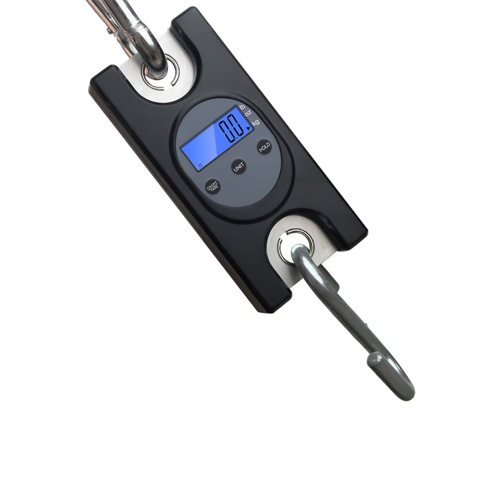 Bagaż wiszący bagaż z podświetlanym wyświetlaczem LCD waga podróżna walizka hak do ważenia waga podręczna Mini z hakami,Wagi dźwigowe(150KG)