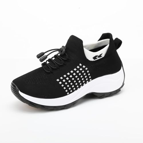 Comfort Wear Orthowear Shoes for Women Men Orthopedic Cushion Shoes Anti-Slip Air Nurse Shoe Breathable Mesh Fashion Sneakers for Women Plantar Fasciitis Unisex Adjustable Elastic Strap Trainers2
