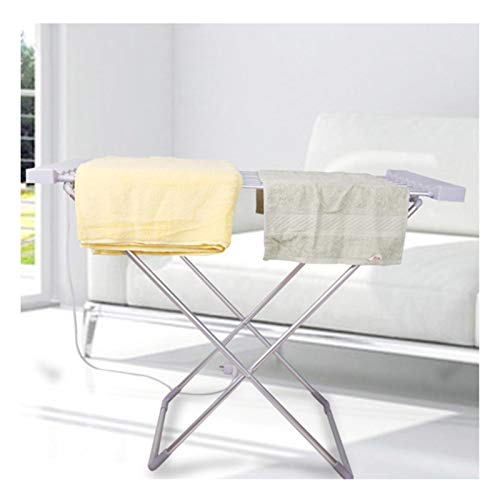 Aiaoi Drying Rack Folding Clothes Airer Aluminum Energy Saving Low Carbon Bearing 10kg, 95cm × 94cm × 55cm
