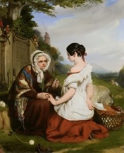 Toile la Prudence par Nicholas Crowley Portrait pour Décoration Murale Salon